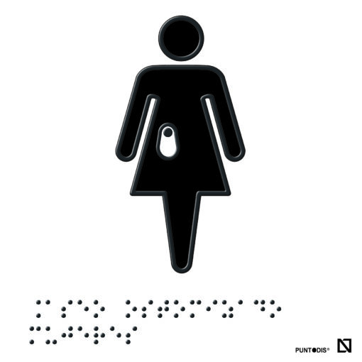 Placa aseo ostomizado mujer