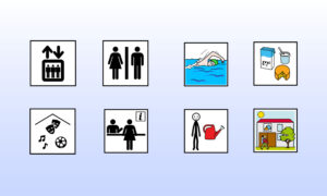 Pictogramas de plena inclusión y de ARASAAC
