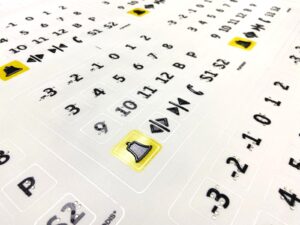 pack vinilos en braille para ascensores