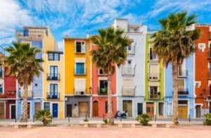 Casas de colores de Vila joiosa