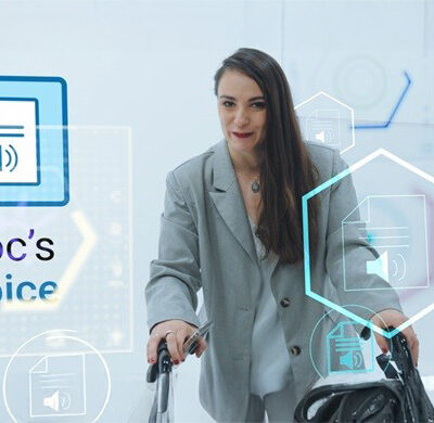 Miriam Fernandez presentando Doc´s voice