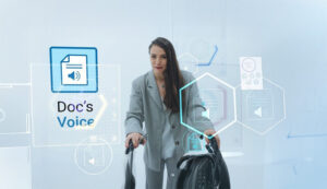 Miriam Fernandez presentando Doc´s voice