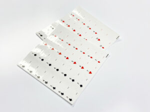 pack de vinilos en braille de poker
