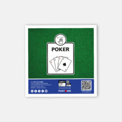 Portada del sobre del juego de adhesivos para póker