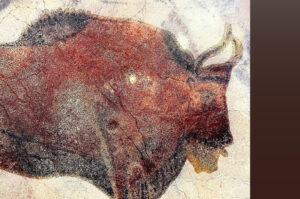 Reproducción del bisonte de Altamira accesible