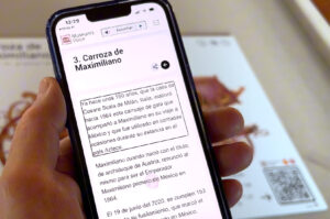 Ejemplo de contenido accesible en Museum's Voice con información organizada mediante encabezados y bloques de contenido, compatible con lectores de pantalla y tecnologías de apoyo.